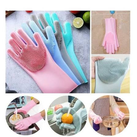 دستکش اسکاچ دار سیلیکونی