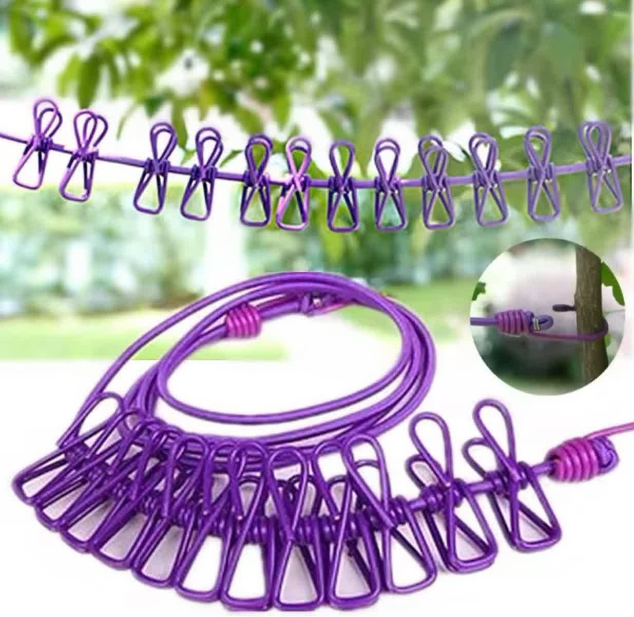 بند رخت گیره دار (دارای 12 عدد گیره)