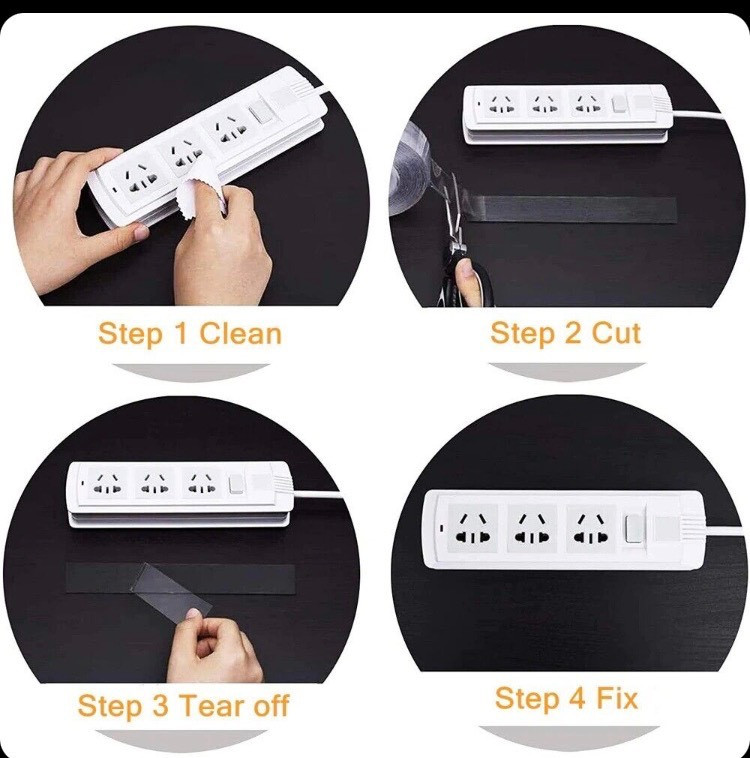 چسب دو طرفه شیشه ای