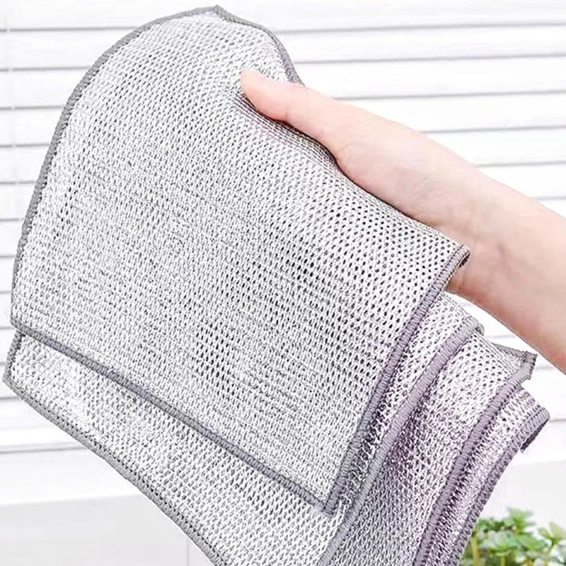 اسکاچ پارچه ای 2لایه و دوردوخت (2 عددی)