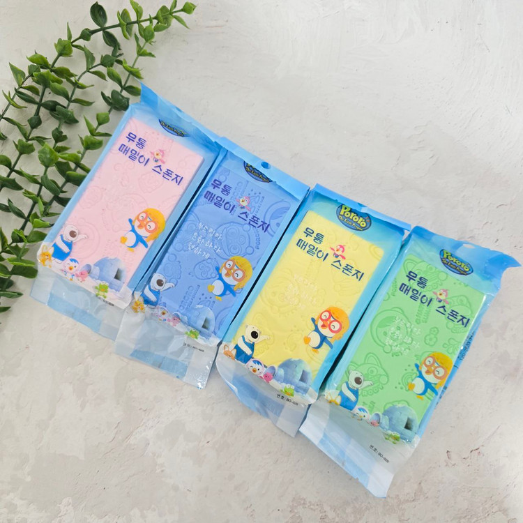 لیف جادویی حمام pororo ( اسفنج لایه بردار )
