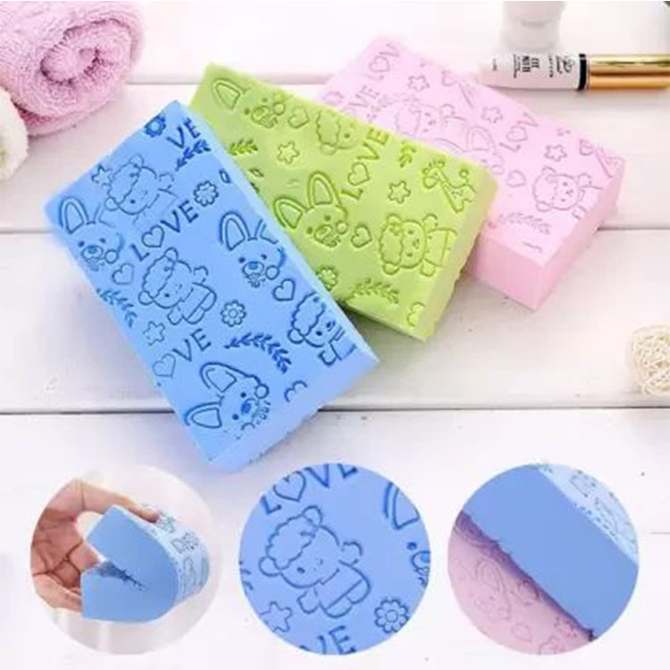 لیف جادویی حمام pororo ( اسفنج لایه بردار )
