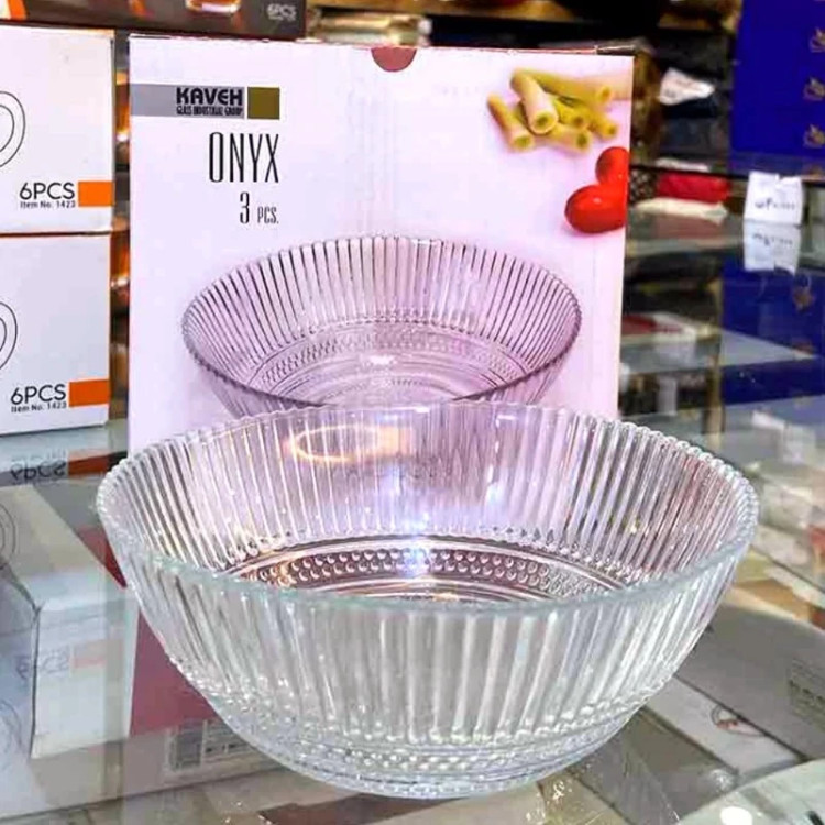 سرویس ۶ عددی کاسه بلور کاوه مدل Onyx